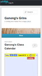 Mobile Screenshot of ganongb.wonecks.net