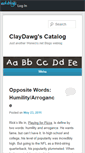 Mobile Screenshot of chunter.wonecks.net