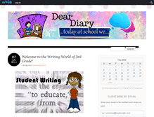 Tablet Screenshot of deardiary.wonecks.net